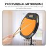 TOPPERFUN Electronic Drum Practice Pad Display with Built-in Metronome High Elastic Surface Digital Drum Training Device for Beginners and Children