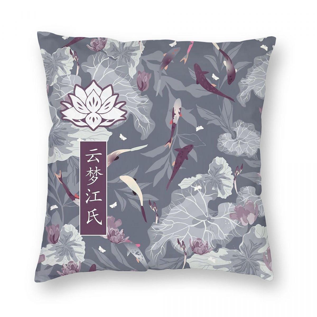 

Yunmeng Jiang The Untamed Square Pillowcase Polyester Linen Velvet Printed Zip Decor Home Cushion Cover 12x12Inch