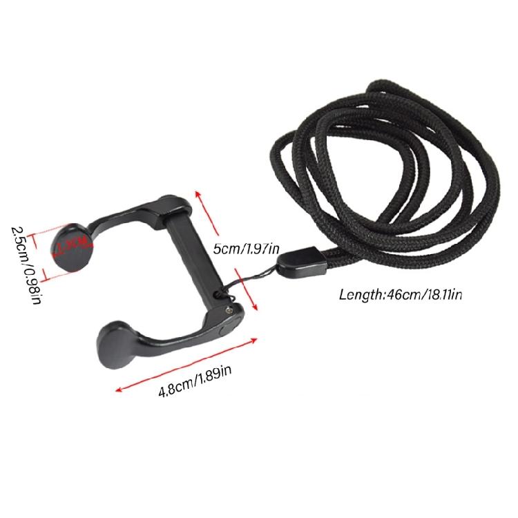 Nonslip Swimming Nose Plug Diving Nose Clip with AntiDrop Lanyard Adults Nose Protector Swimming Training Accessories