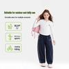 SNOOPY Girls' Curved Knife Casual Long Pants