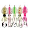 Soft Material Rubber Squid Skirts 10CM/15CM Luminous Fishing Lures  Trolling Fishing