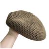 Cute Red Beret Hat for Women In Winter Korean Style Sweet Literary Retro Painter Hat Versatile Big Head Circumference Showing Small Face