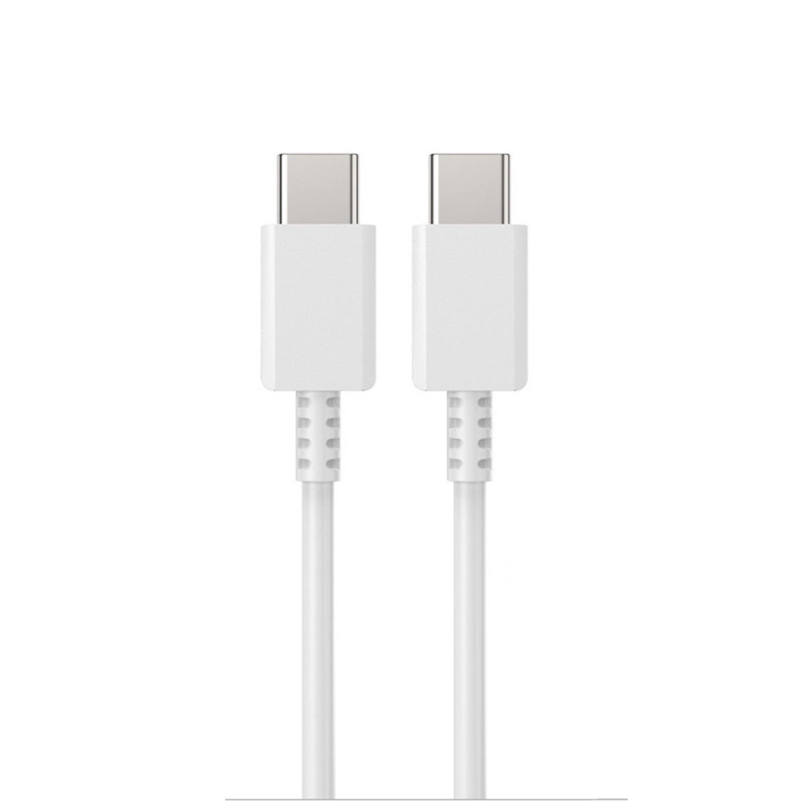 

Кабель сверхбыстрого зарядного устройства типа C-C для GalaxyS23 S22 S21 S21 + S21 UltraS22/S22Plus/S22 UltraFE/S20, A53 A335G белый