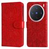 For Vivo X200 Pro Mini 5G Case Sunflower Imprint Leather Wallet Phone Cover