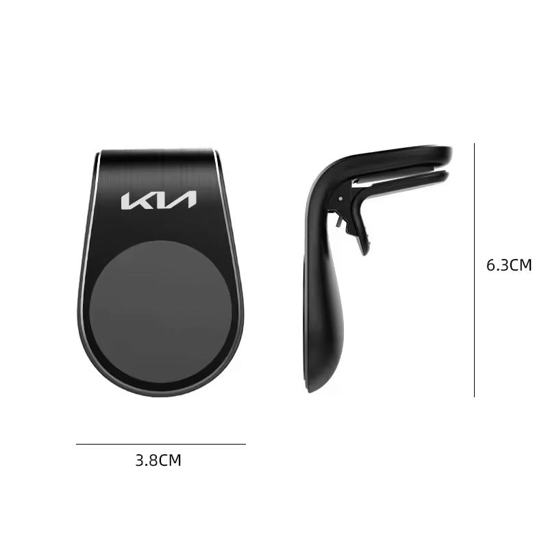 BXBPN1 For Kia Morning Picanto Rio Stonic Sportage Ceed Optima Forte 5 Magnetic Car Phone Holder Phone Stand Clip Mount Car Accessories