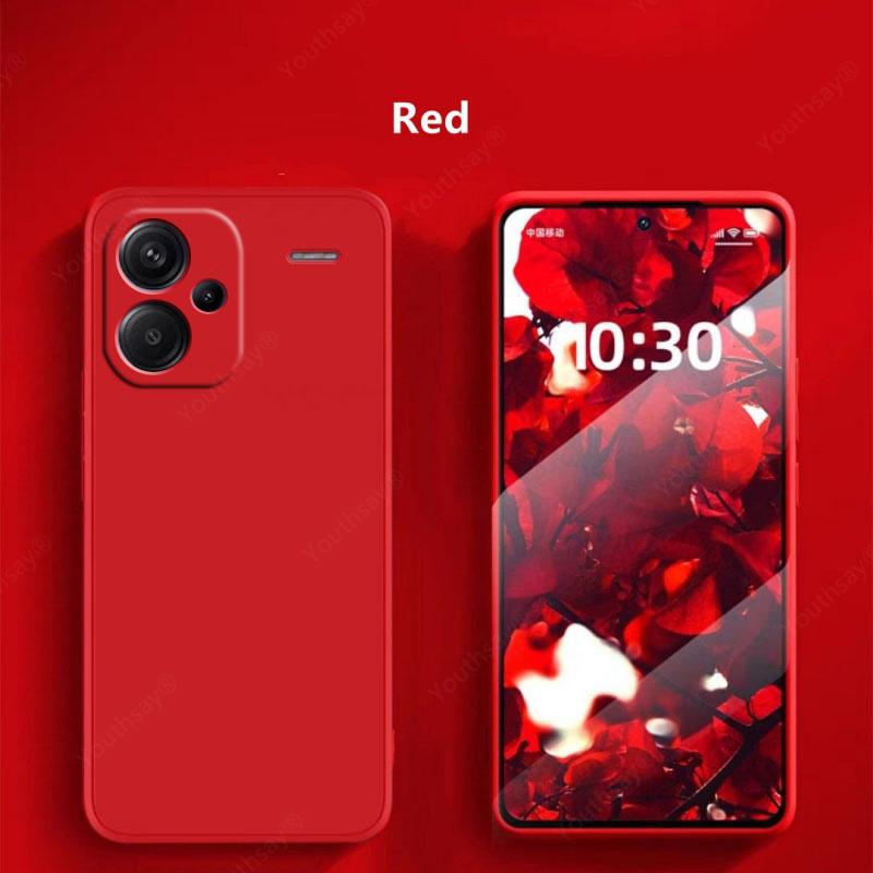 Pro Redmi Note 13 Pro Plus Pouzdro Kryt Xiaomi Redmi Note 13 Pro+ Funda Coque Měkké Tekuté Silikonové Pouzdro Redmi Note 13 Pro