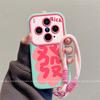 Applicable To Vivox111s Mobile Phone Case Lens All-inclusive Ultra with Lanyard Anti-drop Fashion 111pro Pink Fortune