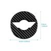 AIRSPEED Carbon Fiber Interior Steering Wheel Emblem Sticker for Mini 3rd Generation and J01 EV Customizable Stylish and and comes with tape for easy