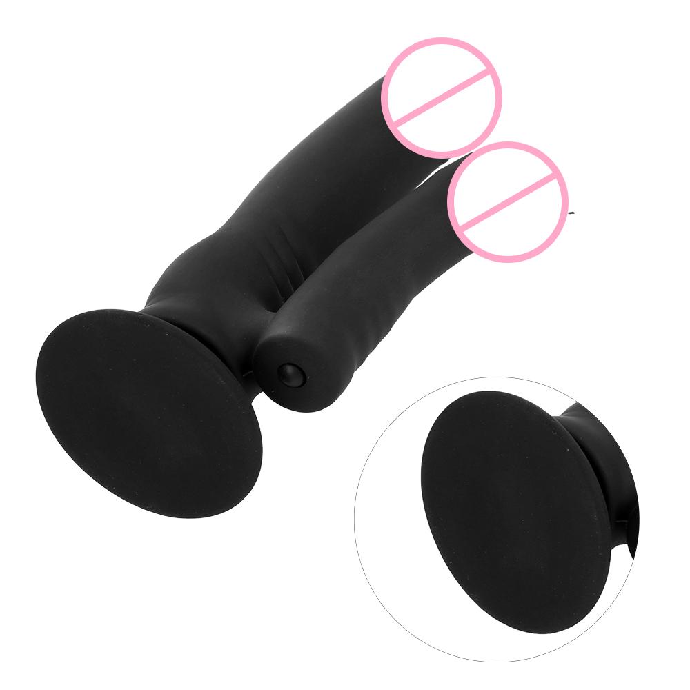 Lesbian Dildo Butt Plug Vagina Clitoris Massager Sex Toys for Women Female Double Dildo Vibrators