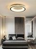 Modern Luxury LED Ceiling Light Remote Control Bedroom Living Room Acrylic Pendant Home Decoration Circular Lighting Fixtures