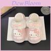 Winter Girls Hello Kitty Cozy Slipon Cartoon Fuzzy House Slippers For Home Comfort