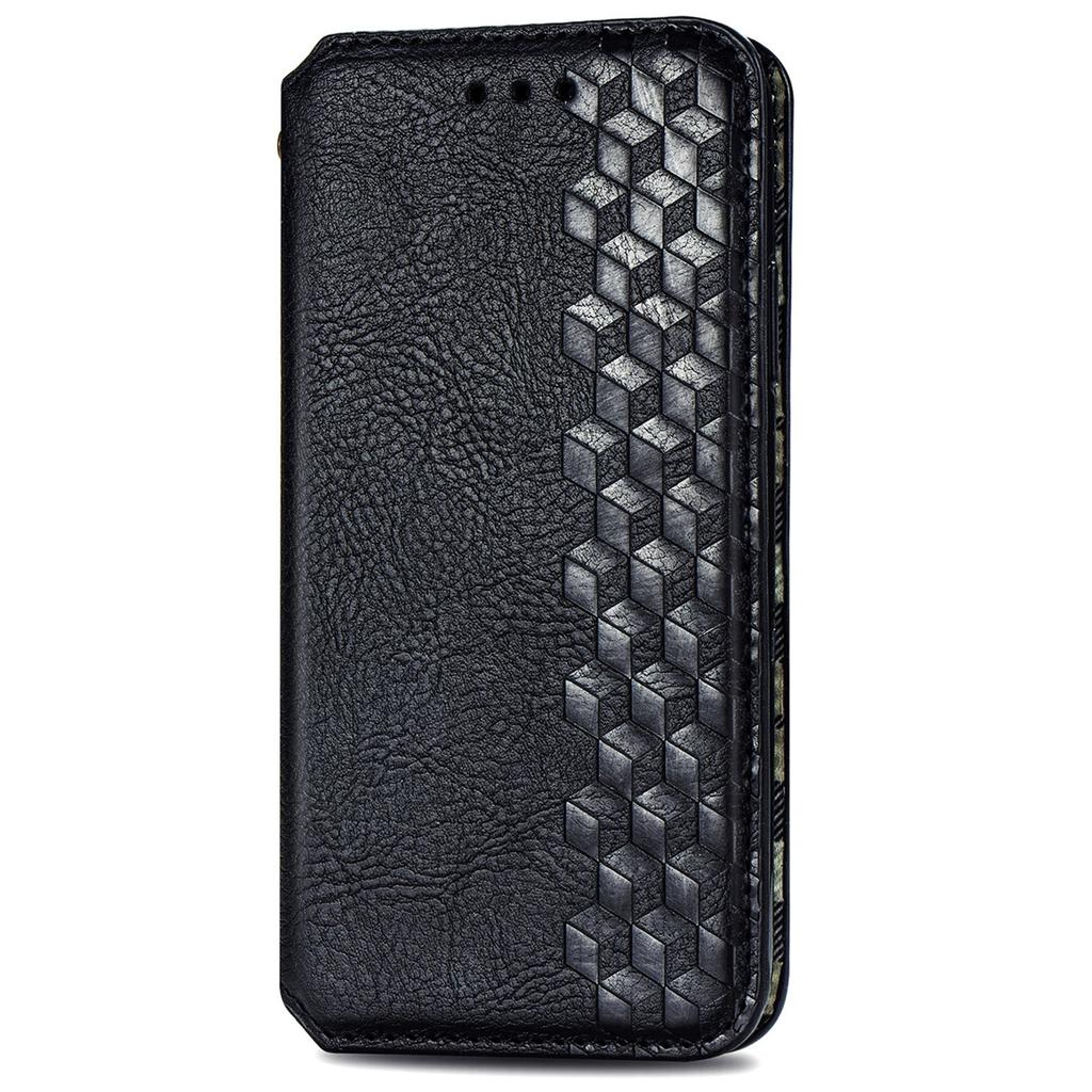 For Motorola Edge 40 Neo 5G PU Leather Case Rhombus Imprint Wallet Stand Phone Cover