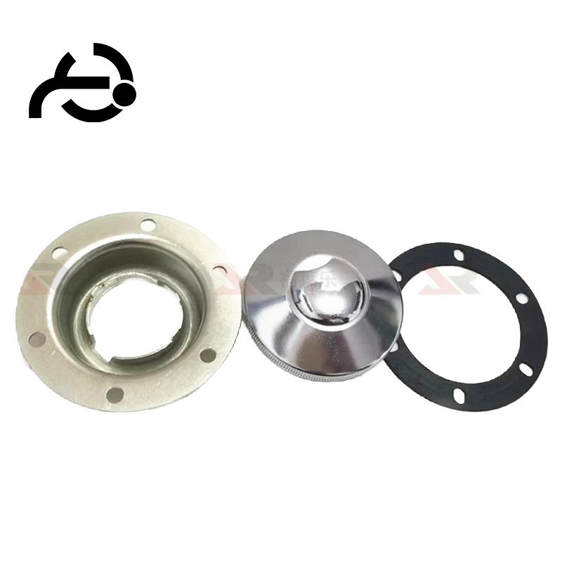 Diesel Generator Set Parts with Lock Stainless Steel Fuel Tank Cap, Car Excavator Water Pump Refueling Port Cap