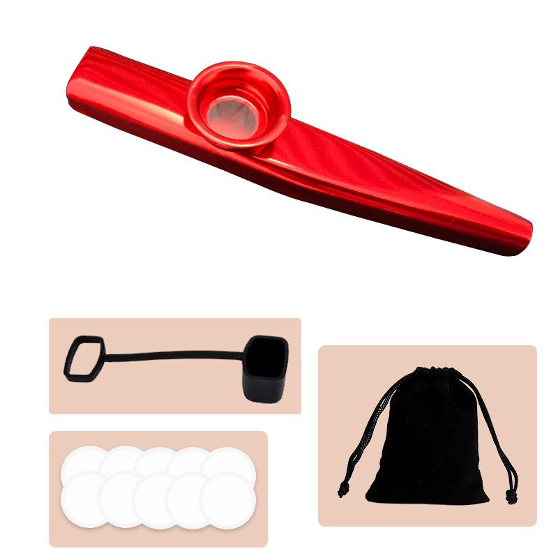 Metal Kazoo Cross-border Musical Instrument Gift Trumpet Saxophone Diaphragm