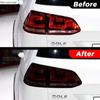 Auto Scheinwerfer Schutz Tönung Anti-Scratch Schwarz Schutz Film TPU Aufkleber Für Volkswagen VW Golf 7 MK7 2014- zubehör