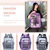 Trendy Transparent Multi Layer Rucksack for Women Perfect for Students Stylish Backpack with Large Storage Capacity