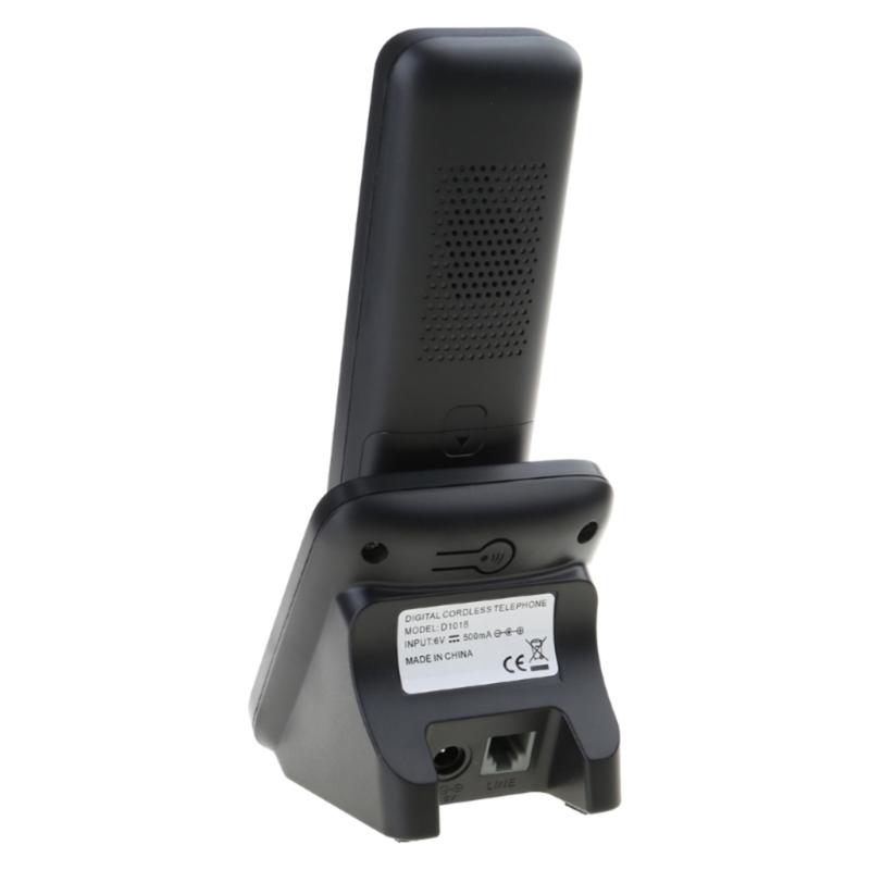 1Set Home Telephone 2 Handset Cordless Phone with Large LCD Display and Quick Dialing Function Efficient Communication