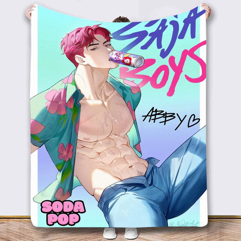 100*130cm Nap Blanket, Blanket, Flannel Sofa Cover Blanket