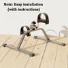 Lightweight Exercise Bike Mini Fitness Stepper Leg Beauty Machine  For Leg Arm Exercise