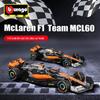 Bburago 1:43 McLaren F1 MCL60 2023 Alloy Race Car Model