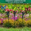 Paletti solari da giardino a forma di libellula svolazzante, libellula mobile volante, paletto decorativo impermeabile per giardino di casa, vialetto, paesaggio
