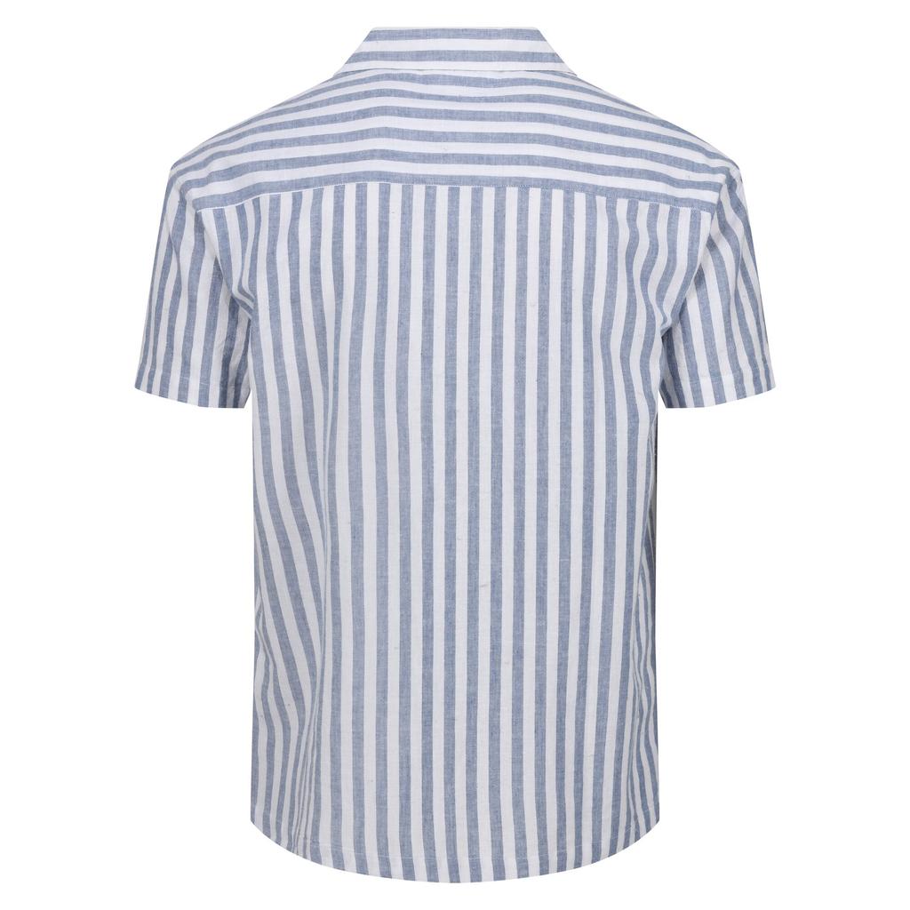 Regatta Mens Shorebay II Stripe Short-Sleeved Shirt