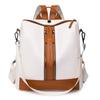Multifunctional Anti Splash Large Capacity Backpack Women's Designer Brand Backpack Girl School Bag New High Quality Leather Bag Pack