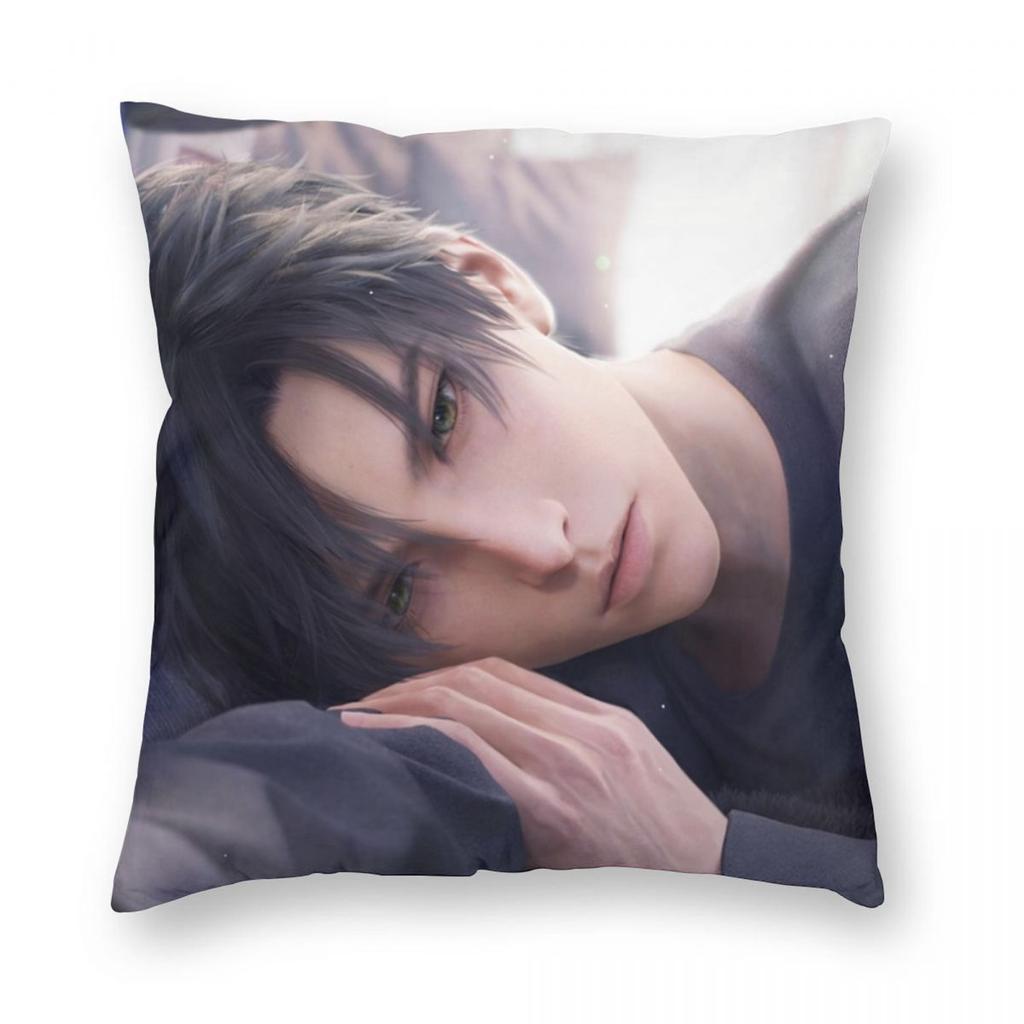 Love And Deepspace Rafayel Pillowcase Printing Polyester Cushion Cover Decor Pillow Case Cover Living Room Zippered 18''