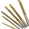 HSS Spiralbohrer-Set Titannitridbeschichtet 3-8mm Gezahnte Nutenspirale Gezahnter Sägebohrer Verbundbohrer