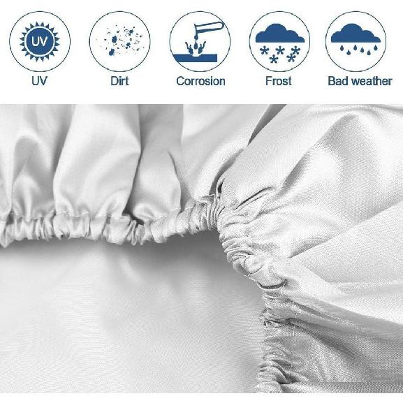 RV Tire Cover, Pack of 4 Polyester Fiber 27"-29" Wheel Tyre Protector Case Dirtproof Sun Rain Snow Protector Wheel and Tire Cover Replacement for Car