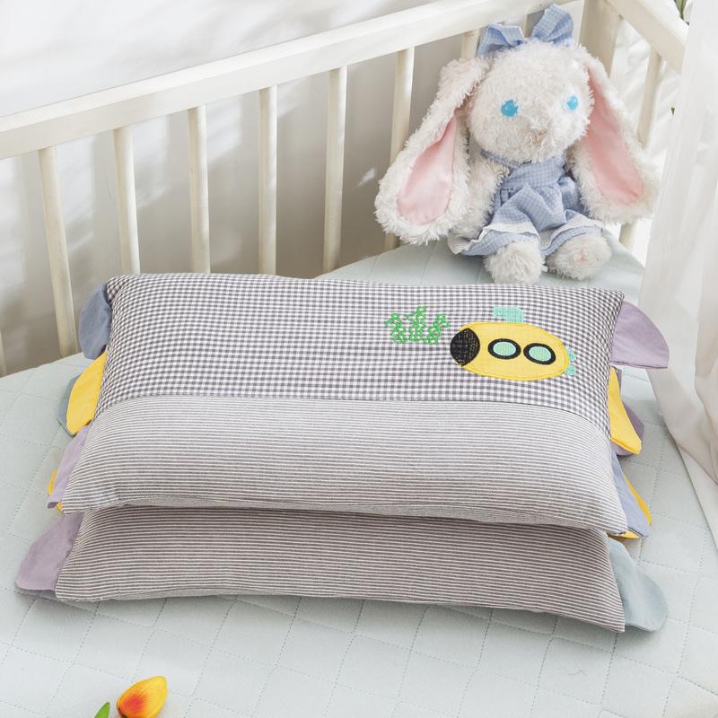 Pure Cotton Cartoon Pillowcase for Kids - Cute, Zippered Cover for Boys & Girls