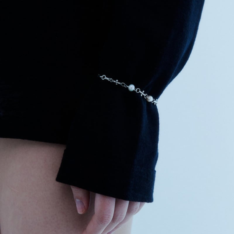 Lowool Plus Pearl Silver Bracelet