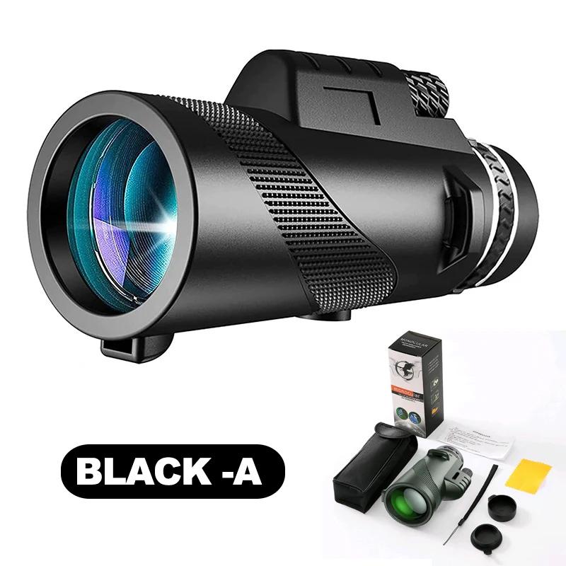 80x100 Portable Zoom HD 5000M Telescope Folding Long Distance Mini Powerful Telescope for Hunting Sports Outdoor Camping Travel