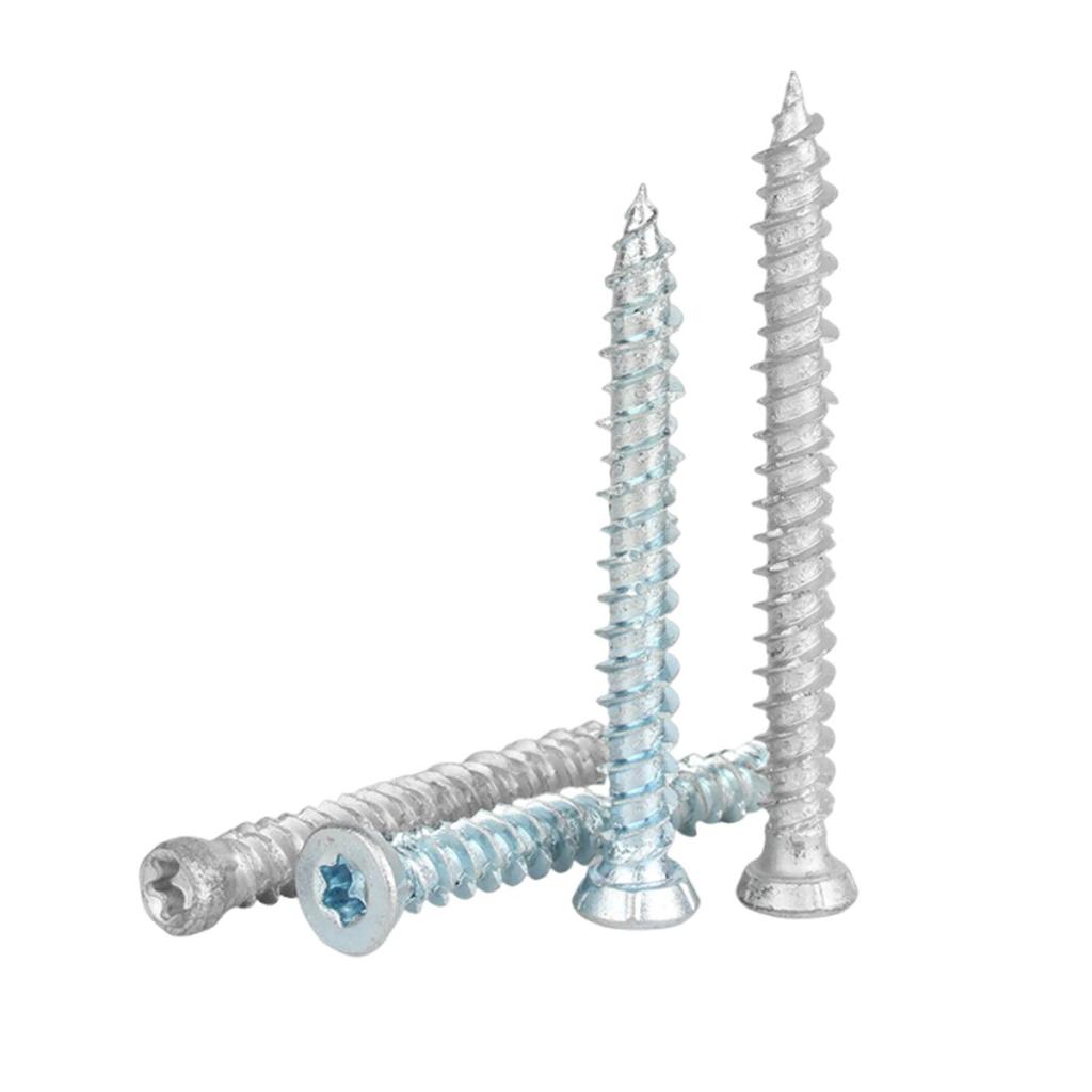 German Style Torx Drive Stainless Steel Self-Cutting and Self-Tapping Screws for Concrete, Doors, and Windows