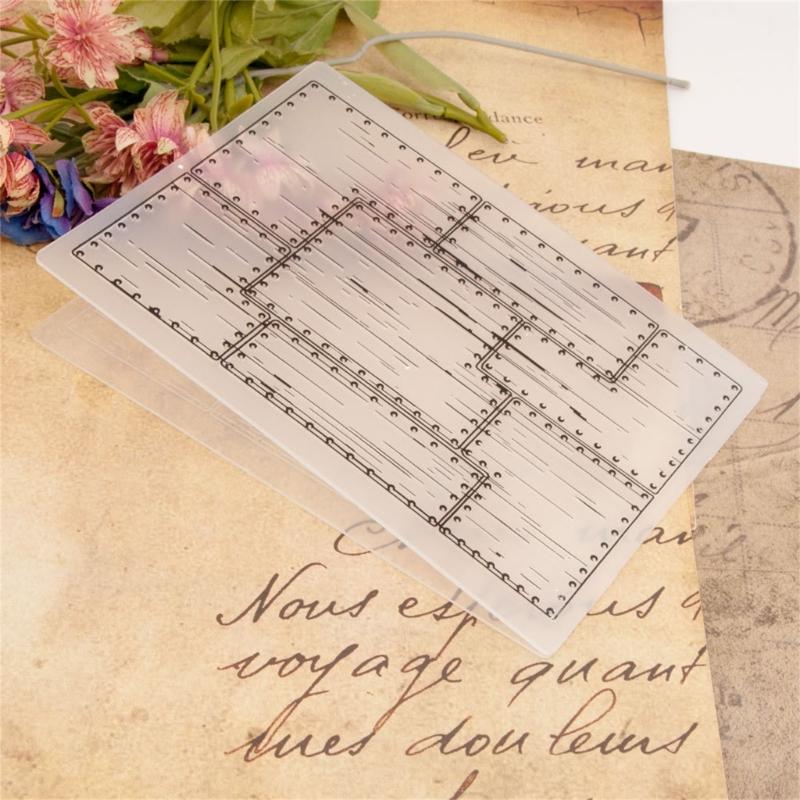 Embossing Folder Grid Dot Stencils for Card Making DIY Scrapbooking Album Paper