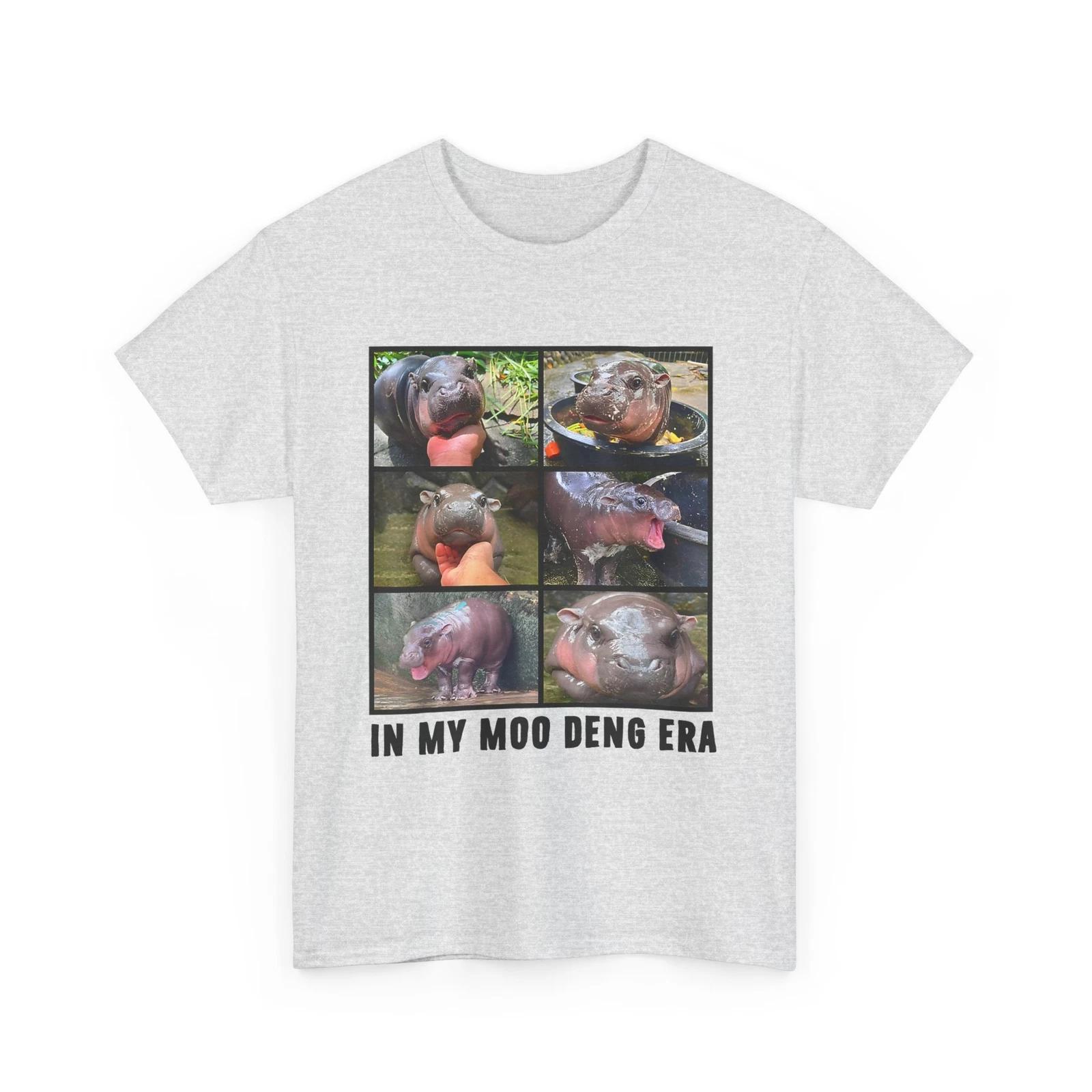 In My Moo Deng Era , Moo Deng Lover T-Shirt L