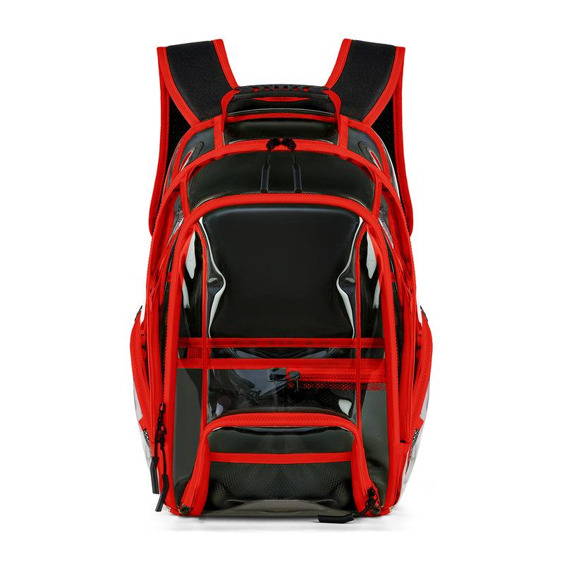 Large Capacity Transparent PVC Backpack for Students