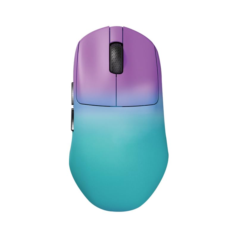 

Darmoshark N7 TIGER SHARK 8K Wireless Gaming Lightweight Ergonomic Bluetooth Mouse, (49g), Design, PAW3950, 30000dpi, 2.4GHz, USB-C (Fairy Purple)