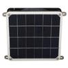 Solar Panel Powered Fan Kit 20W Monocrystalline Solar Panel Exhaust Fan Kit for Outdoor Travel Greenhouse