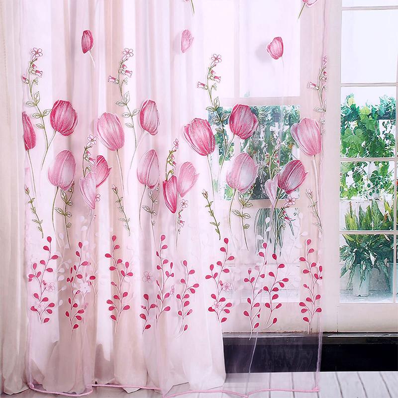 Sheer Curtains Floral Curtains Window Sheers Lace Curtains Curtains Sheer Semi Sheer Curtains