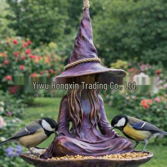 Baum Mann Vogel Fütterungs Skulptur - Outdoor Hängender Futterspender & Futterspender