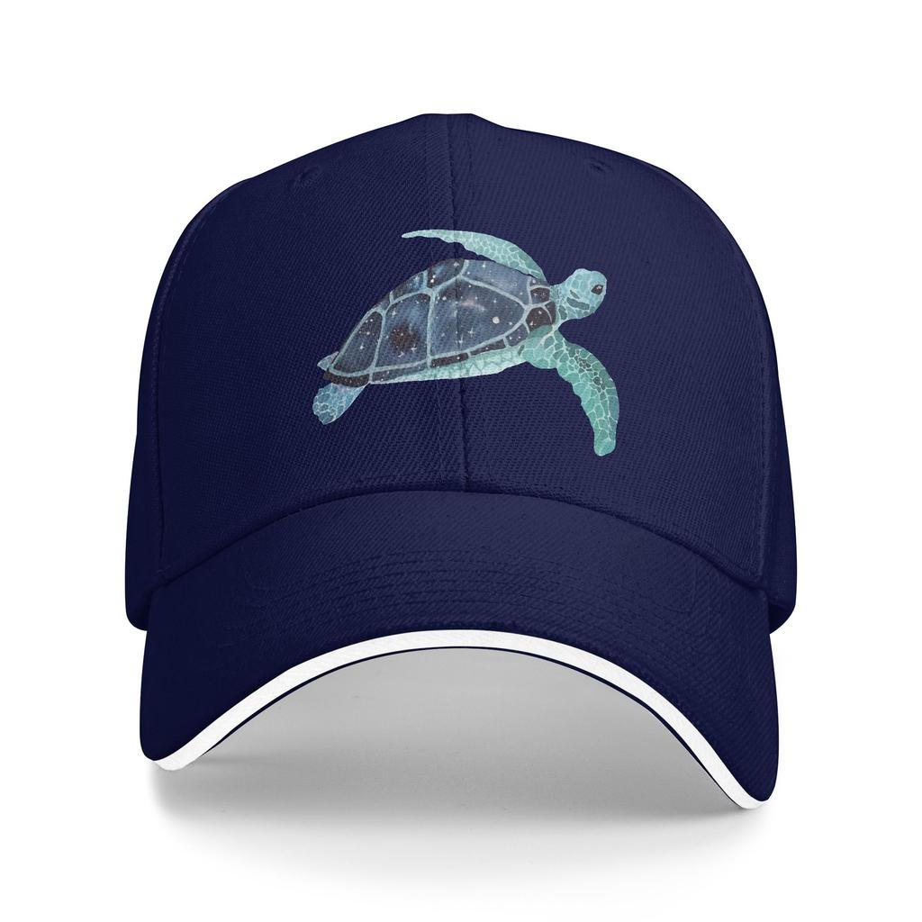 Galaxy Sea Turtle Baseball Cap Classic Hip Hop Hats Summer Unisex-Teens Kpop Rock Baseball Caps
