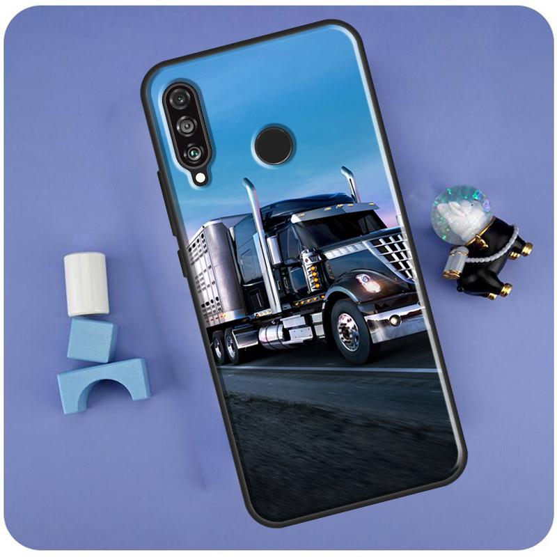 Heavy Truck Car For Huawei Nova 11 Pro 9 10 SE 7i 8i 11i 12i Y60 Y61 Y70 Y72 Y73 Y90 Y91 P30 P40 Lite Case