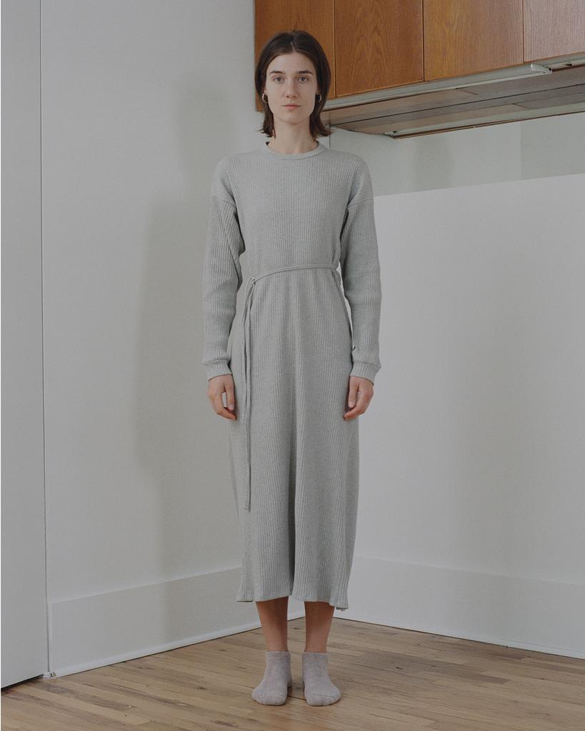 Base Range Shaw Long Sleeve Kaftan (Fleece Rib)