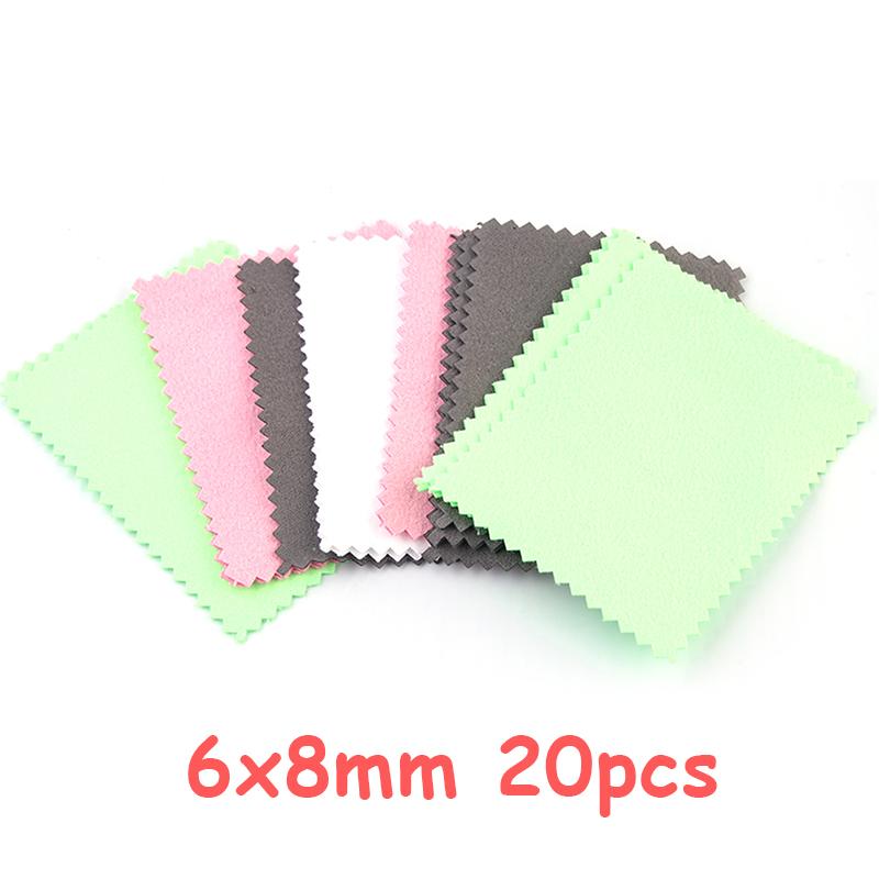 Louleur Polish Polishing Cloth Silver Color Cleaning Polishing Cloth Soft Clean Wipe Wiping Cloth For Gold Color Jewelry Tool
