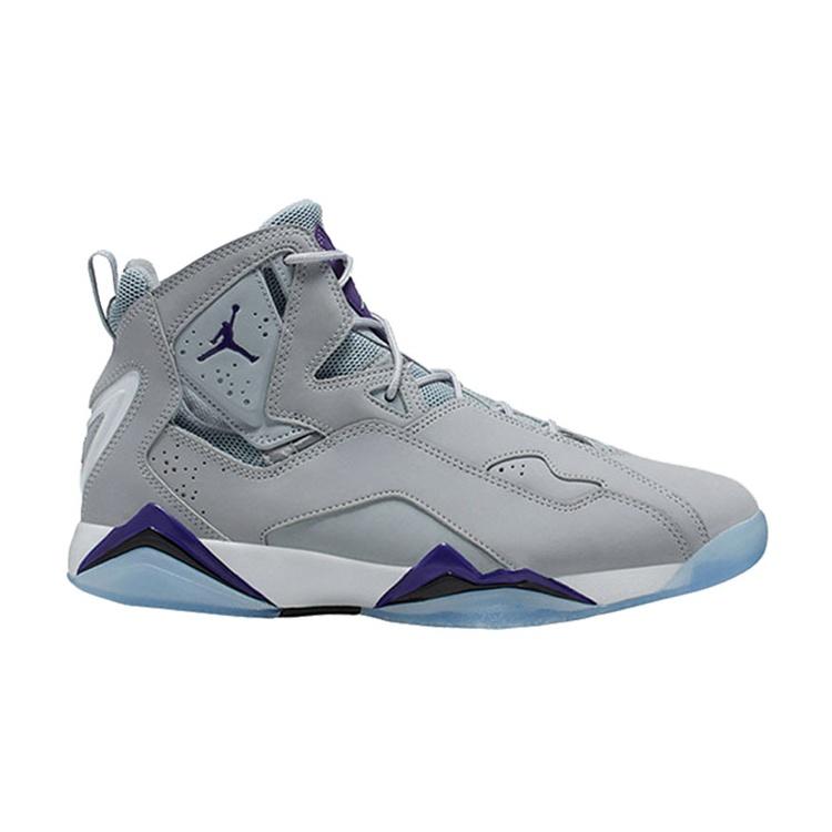 (GS) Air Jordan True Flight 'Wolf Grey Purple' Kids' 343795-051