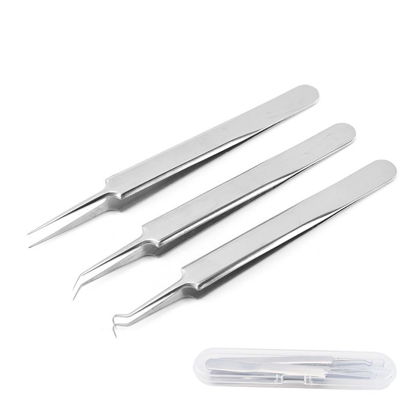 Stainless Steel Blackhead Remover and Pimple Extractor Set—4-Piece Beauty Tool for Acne and Zit Care