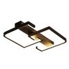 Minimalist Black & White LED Ceiling Light for Bedroom, Living Room, or Study