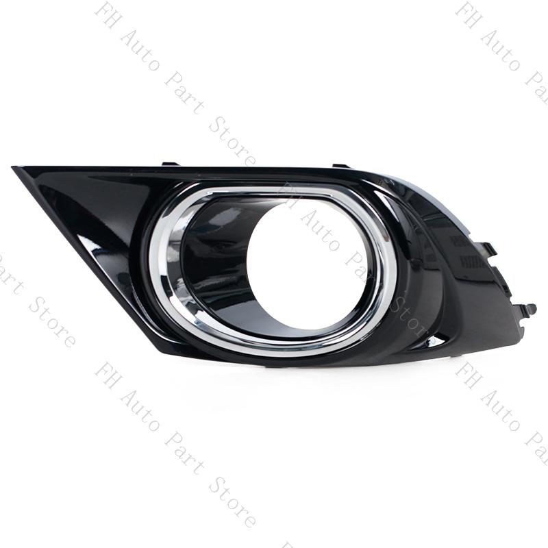 Car Front Bumper Fog Light Lamp Trim Cover Frame Cap Hood Bezel Lid For Subaru Legacy 2015 2016 2017