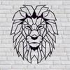 Creative Decorative Lion Head Wall Decor Leo Sign Ornament and Decoration Design for Home Room